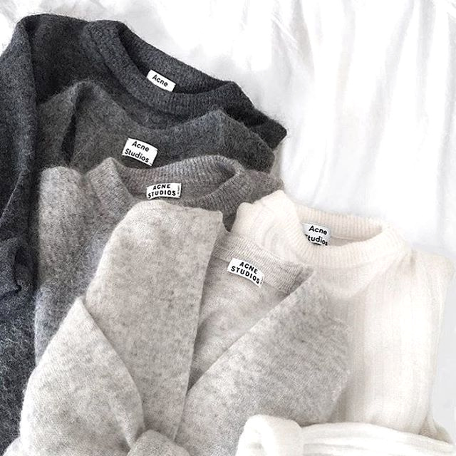 Wanted : une collection de lainages Acne Studio