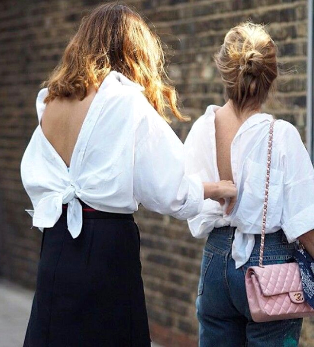 Et si en 2016 on se mettait � porter nos chemises � l'envers ?