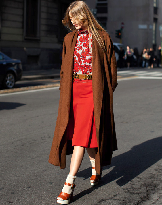 Rouge + or + chocolat au lait = le bon mix