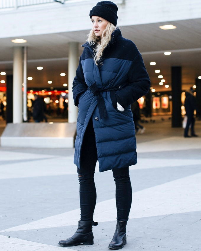 Trait�e en mode bi-mati�res, la doudoune gagne en d�sirabilit�