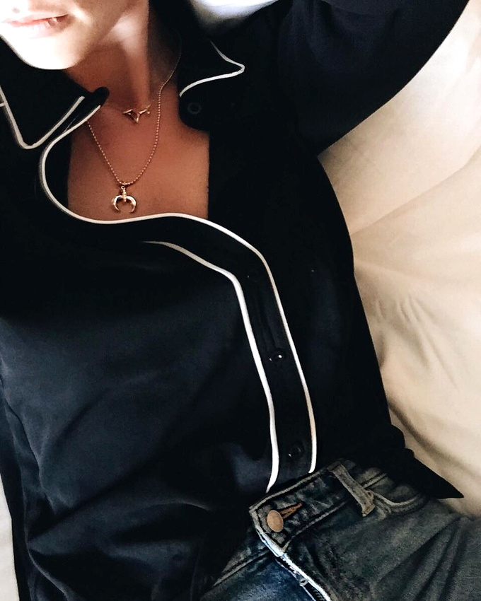 La chemise de pyjama, un top comme les autres ?