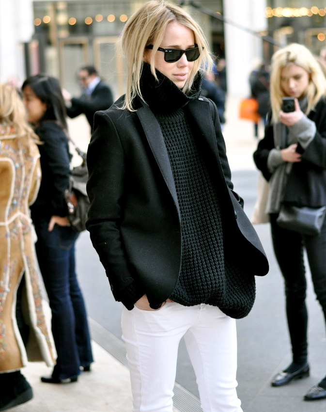 Le parfait look noir et blanc #42