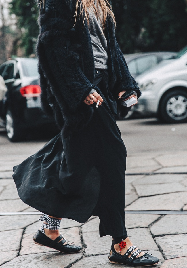 Les ballerines Miu Miu affolent la fashion sph�re...