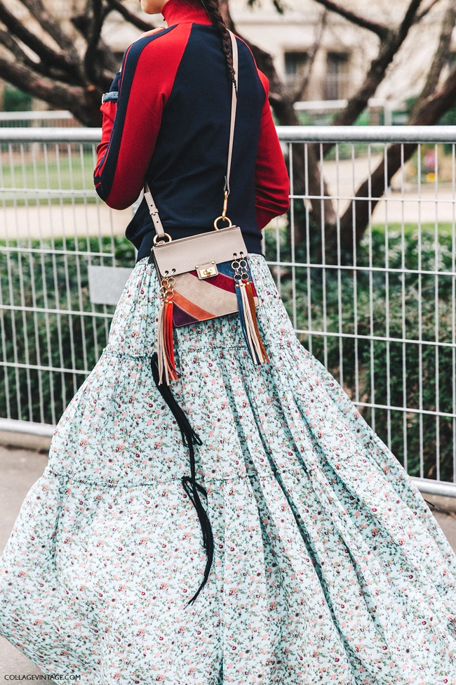 Oui au t�lescopage de style entre pi�ce sportswear et mod�le romantique !