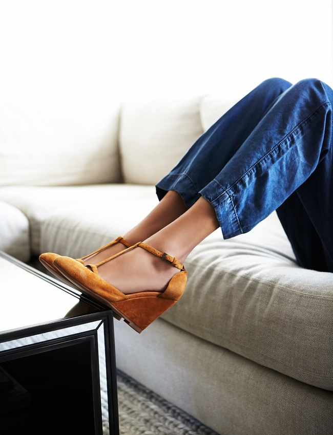 Wanted : des sandales ocre � porter avec un jean indigo