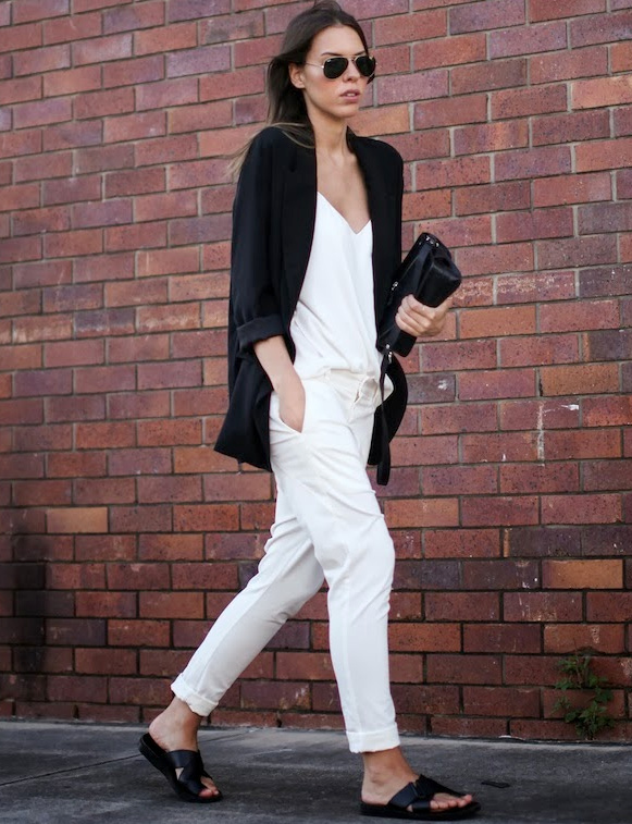 Le parfait look noir et blanc #44