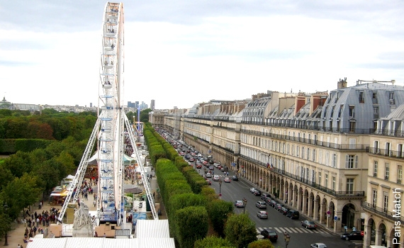 Fte foraine du Jardin des Tuileries