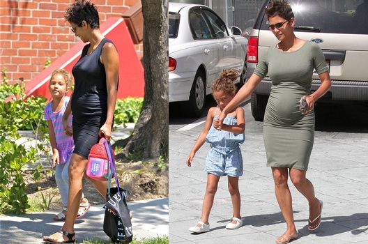 Halle Berry enceinte