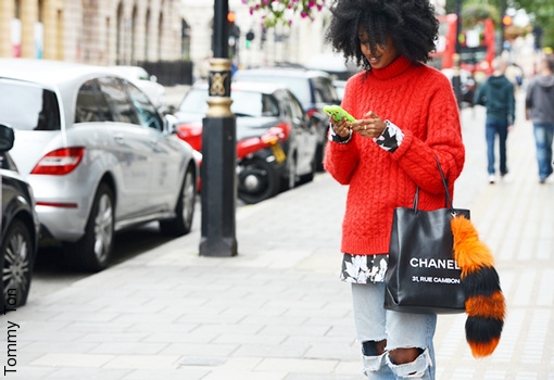 Le pull oversize