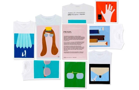 Tee-shirts Prada