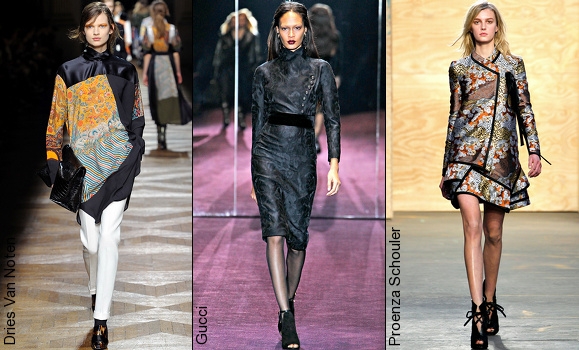 Tendances automne/hiver 2012-2013