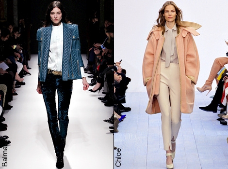 Tendances automne/hiver 2012-2013