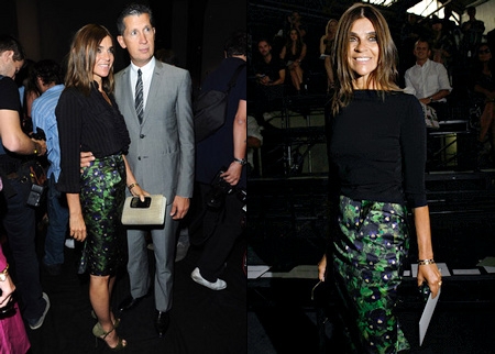 Carine Roitfeld en Givenchy