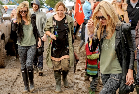 Kate Moss  Glastonbury