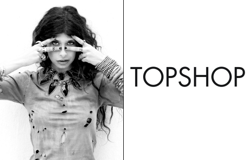 Pamela Love pour Topshop