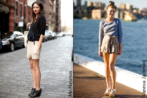 Le short d'été