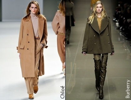 Tendances automne/hiver 2010-2011