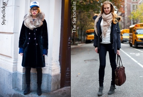 Looks d'hiver - Tendances de Mode