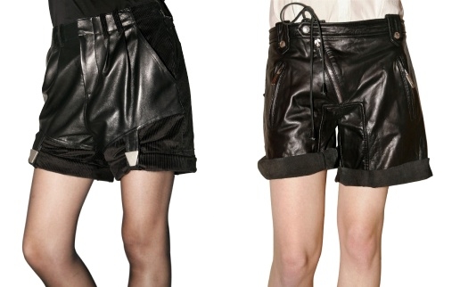 Le short en cuir