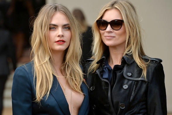 Kate Moss & Cara Delevingne