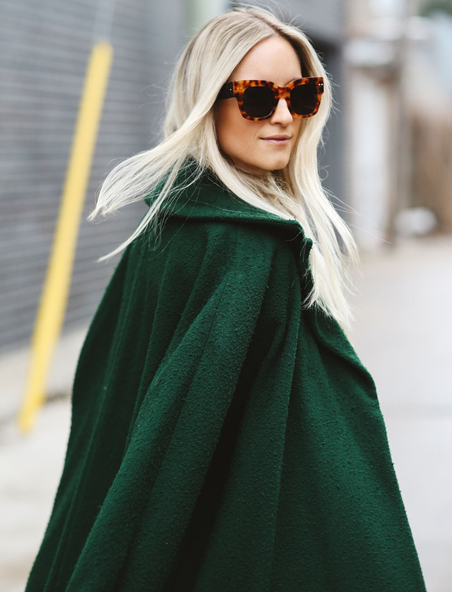 Le manteau vert, bien plus facile � porter que ce que l'on pourrait penser !