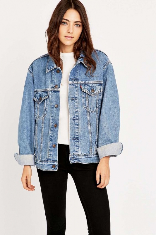 Veste en jean : ides de looks bohme/chic - Tendances de Mode