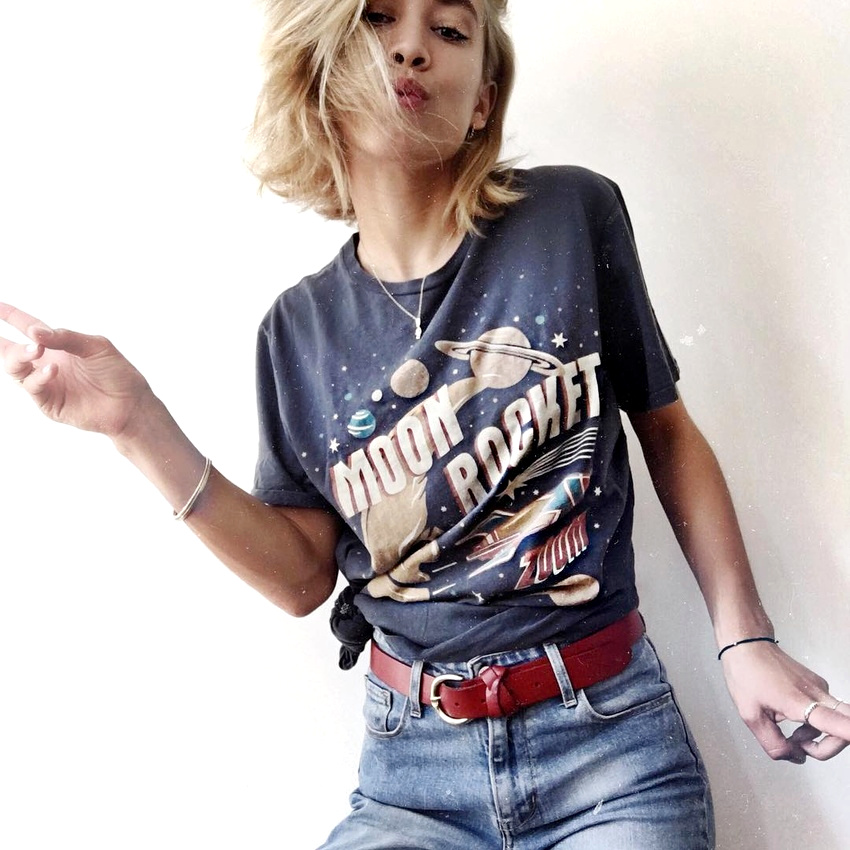 Le tee-shirt vintage, un basic totalement indispensable !