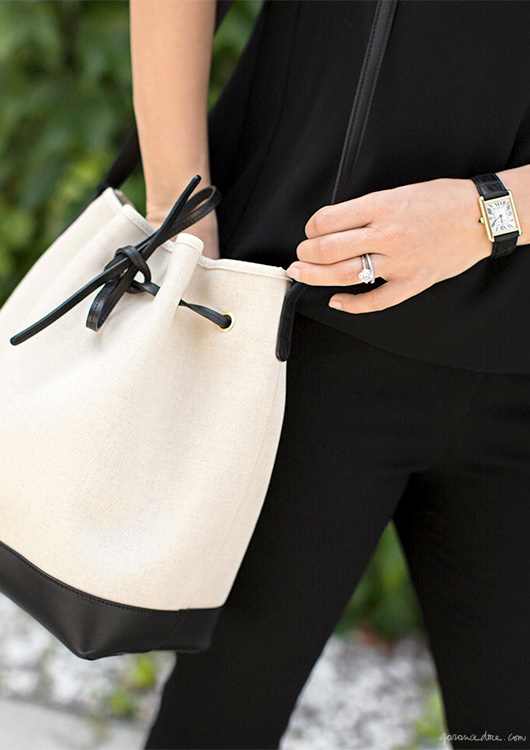 On aime quand Mansur Gavriel d�cline son fameux Bucket Bag en version estivale !