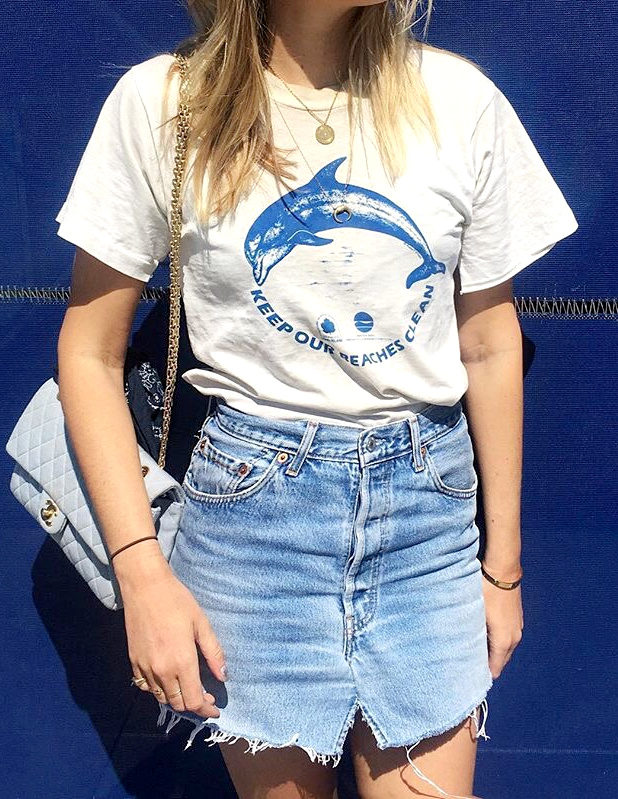 Wanted : un vieux tee-shirt au dessin patin� par le temps