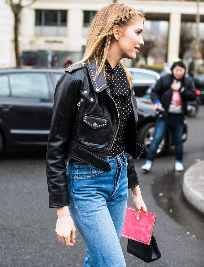 Oui � la couronne de tresses port�e en mode inachev�e !