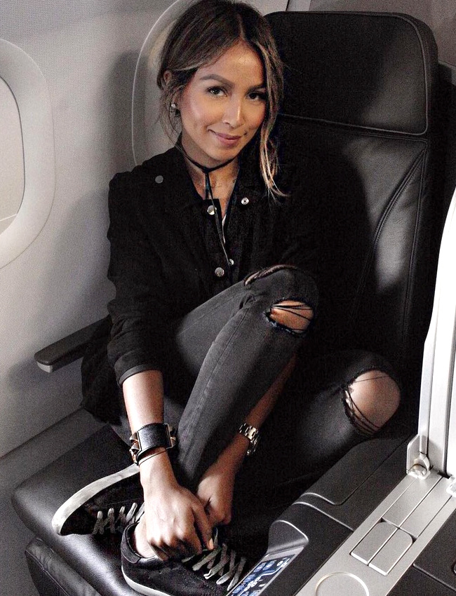 Le parfait total look noir #207