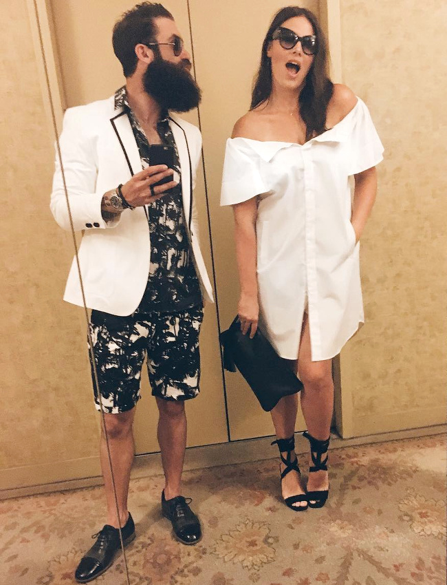 La robe chemise blanche, l'alli�e cool des situations chics