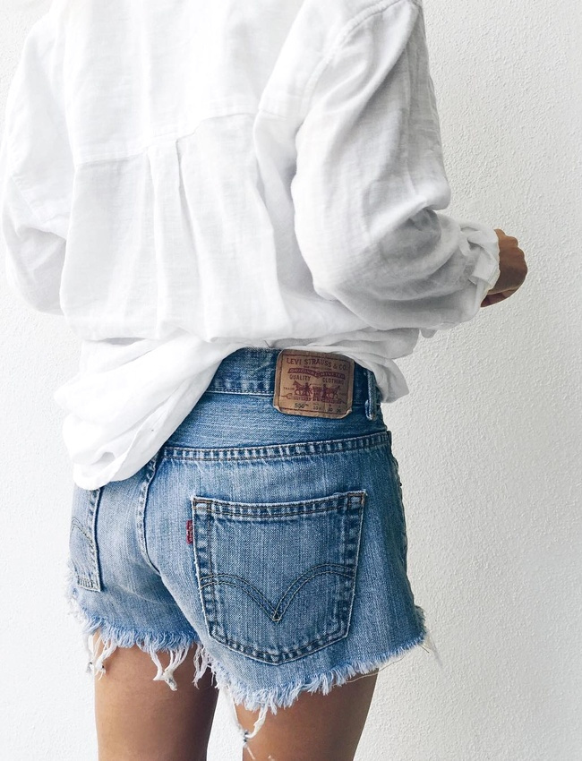 Qui n'a pas son short Levi's destroyed ?
