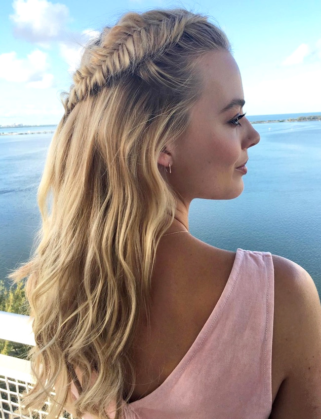 Oui � la demi-tresse �pi !