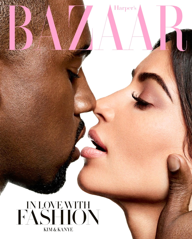 La fashion sph�re, totalement fascin�e par le couple West/Kardashian...
