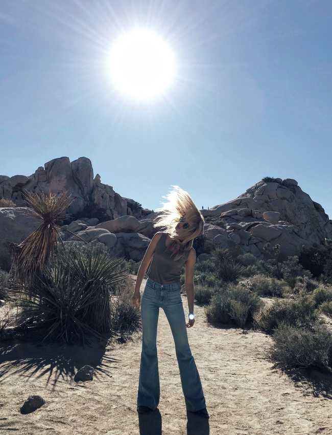 Marcel loose + jean pattes d'eph' = le bon mix