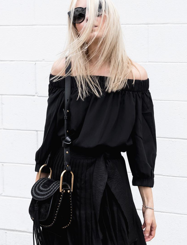 Le parfait total look noir #210