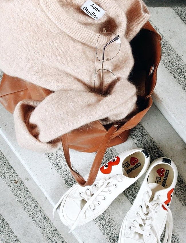 Converse + Comme des Gar�ons = le bon mix