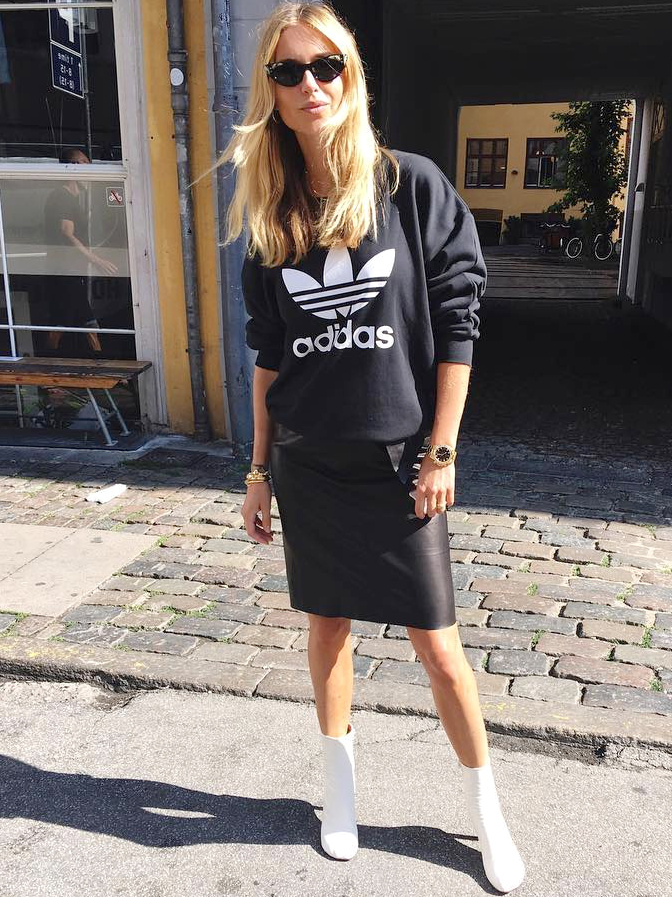 Cette saison, le sweat Adidas se porte en mode 