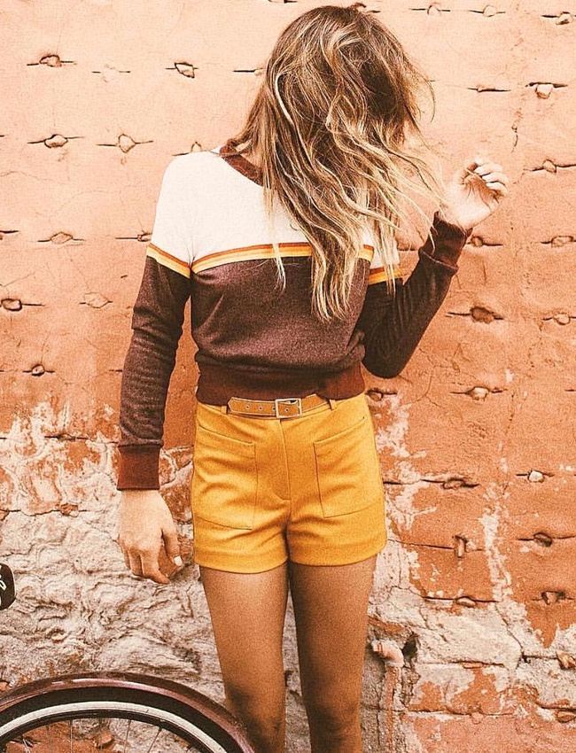 Marron + blanc + jaune = le bon mix