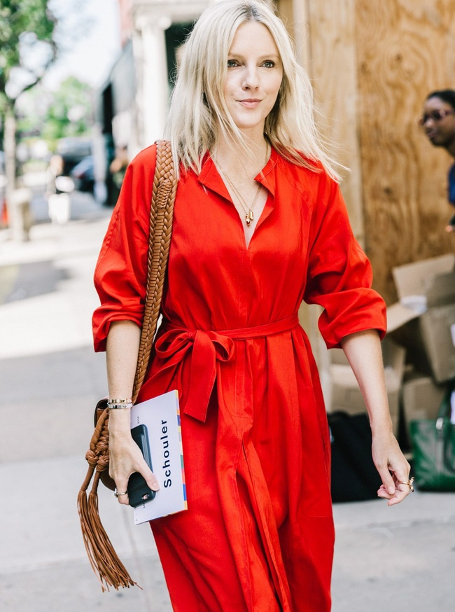 Rouge + marron = le bon mix