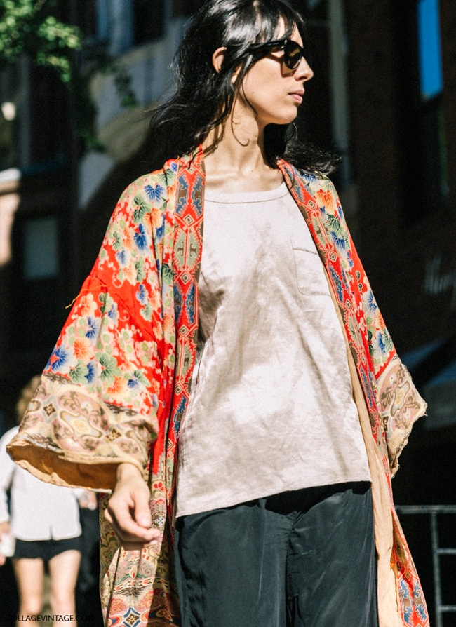 Mission de la semaine : r�ussir � d�nicher un sublime kimono vintage !