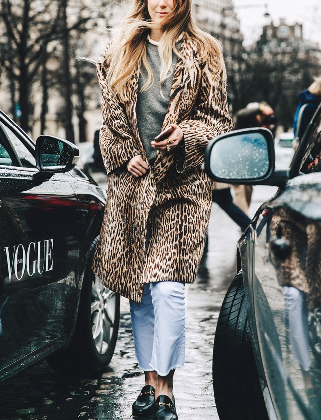 Versatile et ind�modable, le manteau l�opard pourrait bien devenir l'un de nos intemporels de pr�dilection !