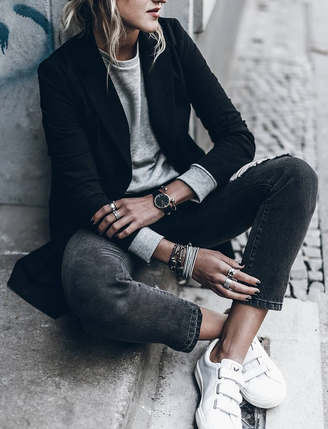 Rien de tel qu'un blazer noir pour 