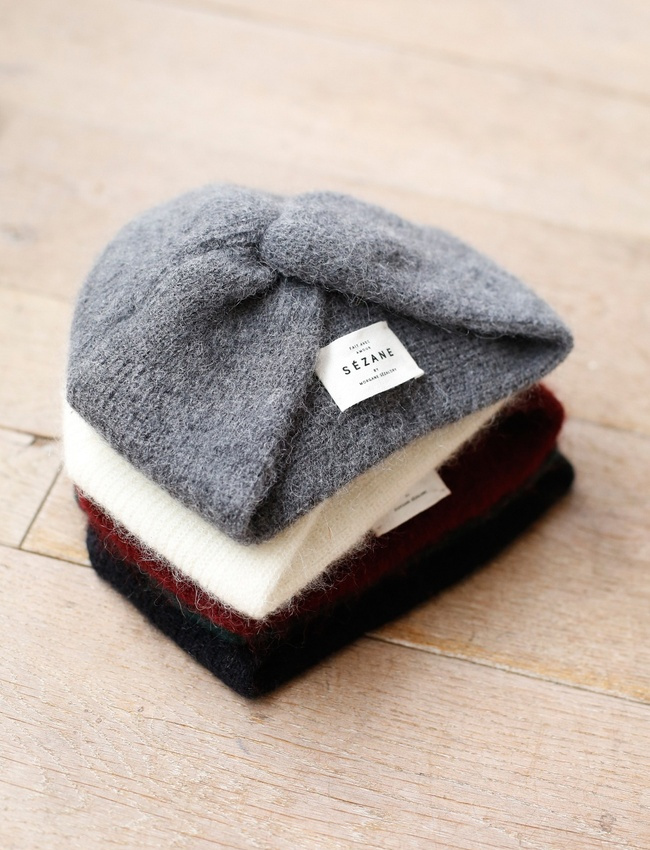 M�lant �l�gance et cosyness, le bonnet turban a tout bon !