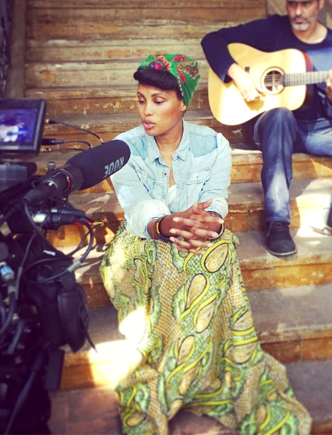 Imany, ou l'�l�gance incarn�e