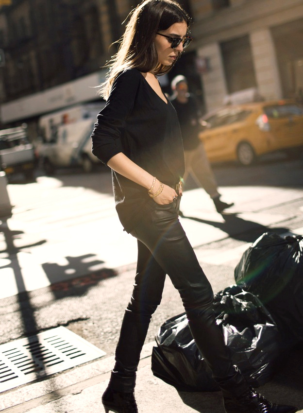 Le parfait total look noir #215