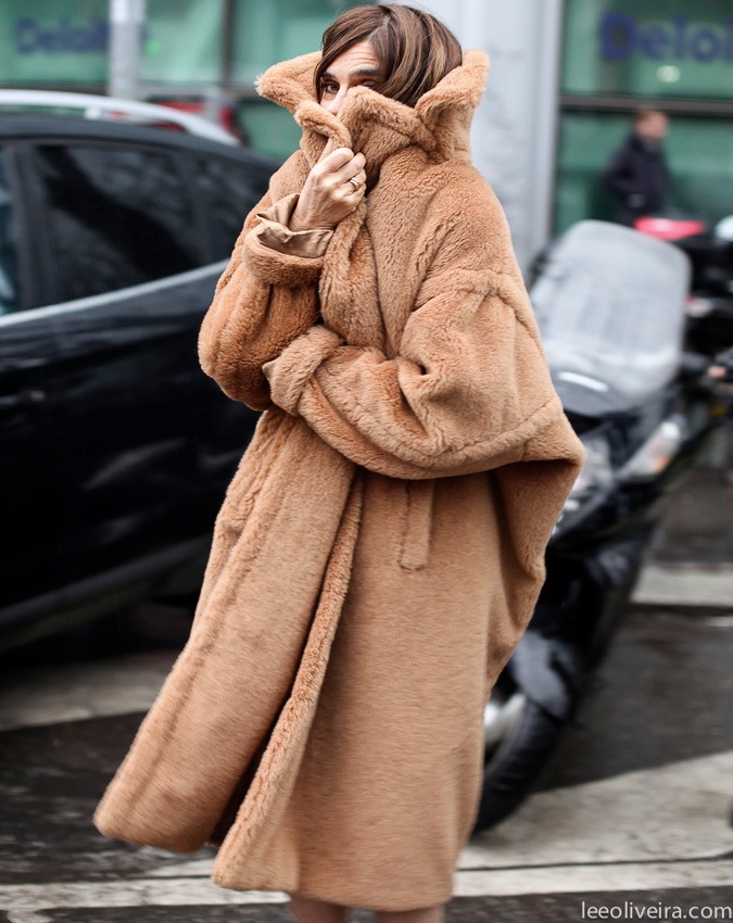 Wanted : un manteau teddy bear oversize
