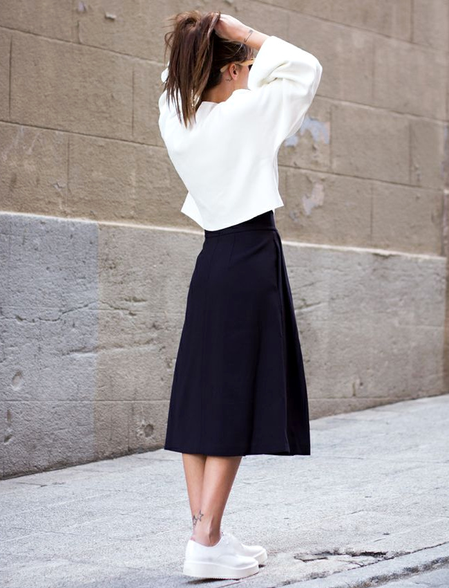 Le parfait look noir et blanc #57