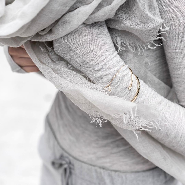 Oui au look monochrome m�lant les textures !